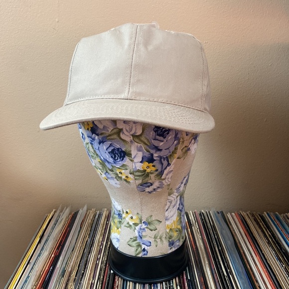 2 Unisex Classic Navy Blue + Tan Baseball Hats Cap NWT - Picture 10 of 16